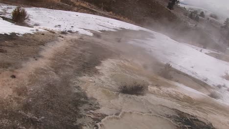 Medium-Shot-Of-A-Geothermal-Area