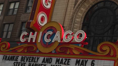 La-Marquesina-Del-Histórico-Teatro-De-Chicago-De-Chicago