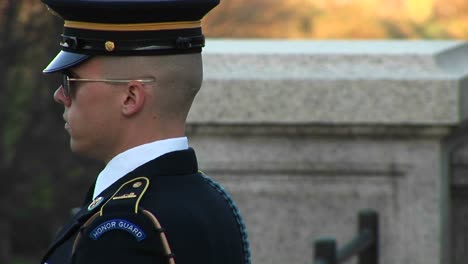 Soldiers-Follow-Orders-As-They-Guard-The-Tomb-Of-The-Unknown-Soldier