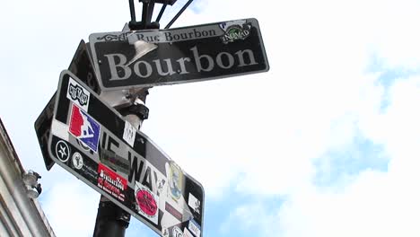 Even-Bent-And-Bulletridden-This-Sign-For-Bourbon-Street-Still-Identifies-The-Famous-New-Orleans-Landmark