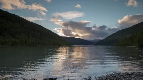 Norway-Lake-Sunset-4K-01