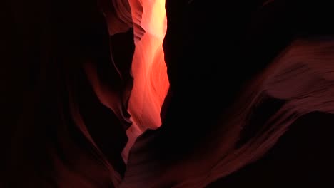 Tiltup-De-Una-Formación-De-Piedra-Arenisca-Roja-En-Antelope-Canyon-Arizona