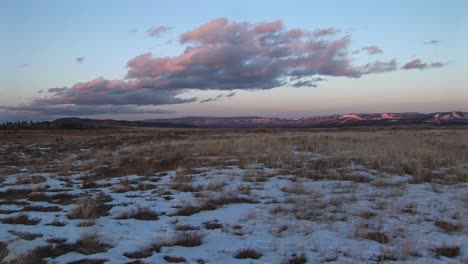 Longshot-Of-A-Snowcovered-Desert-Landscape