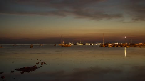 Kroatien-Küste-Sonnenuntergang-4k-01