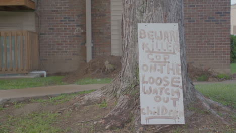 A-makeshift-memorial-for-Michael-Brown-in-Ferguson-Missouri-1