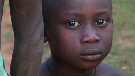 Closeup-shot-of-a-beautiful-young-African-child-in-Africa-1