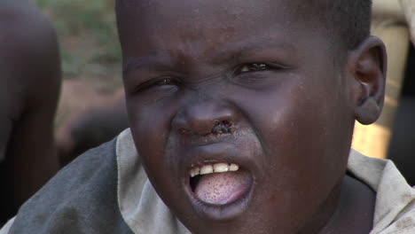 Closeup-shot-of-a-beautiful-young-African-child-in-Africa-2