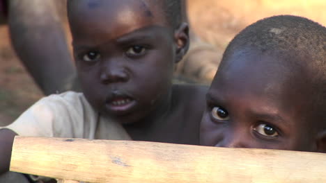 Closeup-shot-of-a-beautiful-young-African-children-in-Africa