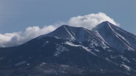 Longshot-of-the-snowcapped-La-Sal-mountains-near-Moab-Utah