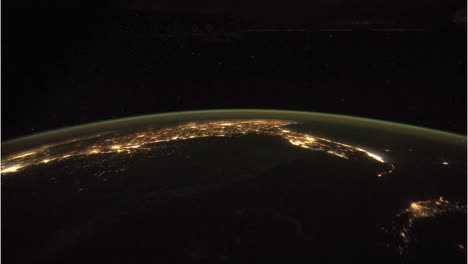 Satellite-Nighttime-Flyby