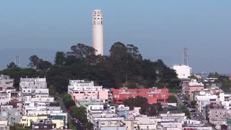 Coit-Tower-City-Scape