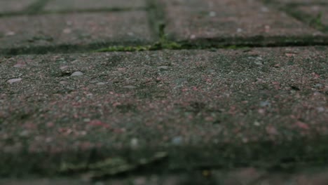 Rain-Drops-Hitting-a-Stone-Brick-Floor