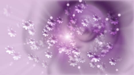 Purple-Flowers-Fondo-Animado