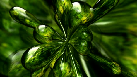 Extraño-Abstract-Green-Background