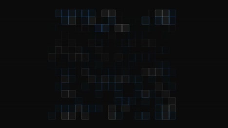 Quadrate-Mit-Lichtbewegungshintergrund