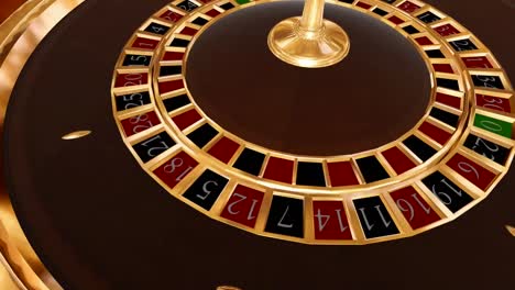 Roulette-Rad-Dreht-Sich