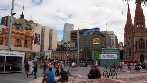 Melbourne---Föderationsplatz-1