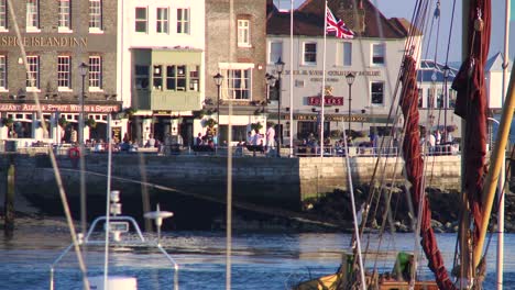 Blick-Auf-Das-Alte-Portsmouth,-Großbritannien