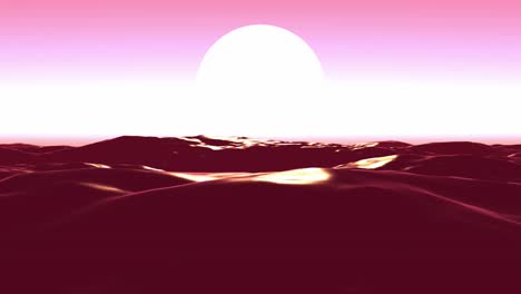 Animada-Lucid-Ocean-amanecer-Paisajes-Rosa