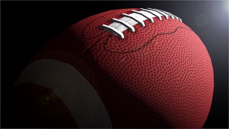 American-Football-Langsam-Rotieren