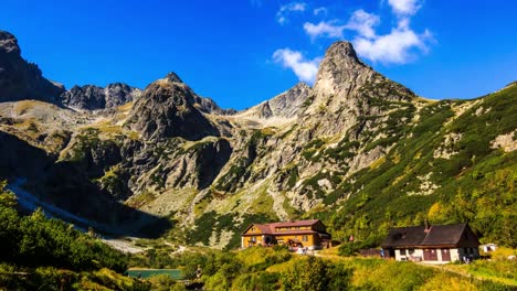 Tatra-Gebirge---Zeitraffer