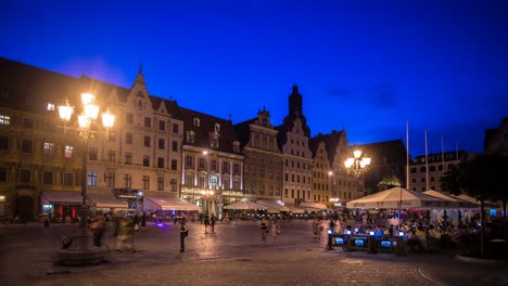 Wroclaw-Timelapse-De-La-Tarde