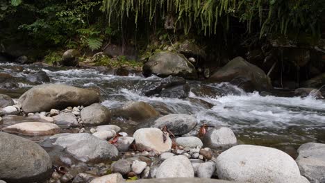 Wasser-Läuft-über-Felsen