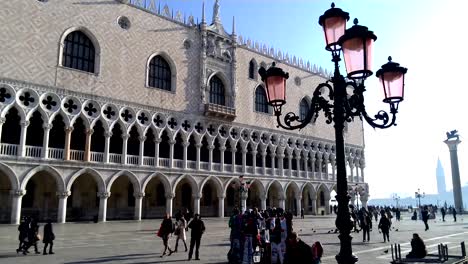 Venedig,-St.-Markusplatz,-Palazzo-Ducale