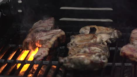 Barbacoa-llamas-lenta