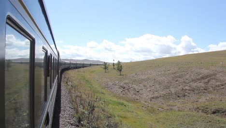 Trans-Siberian-train-in-Mongolia