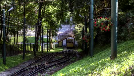 Standseilbahn-Zaliakalnis-(Greenhill)