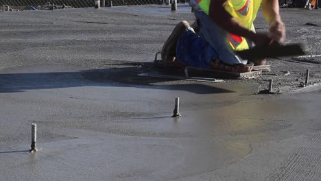 Cement-Worker-Using-Trowel