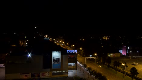 Timelapse-Moonset