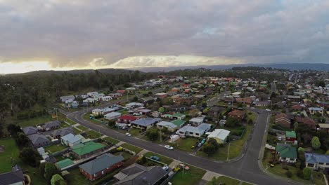 Aerial-Shot-of-Small-Neighbourhood