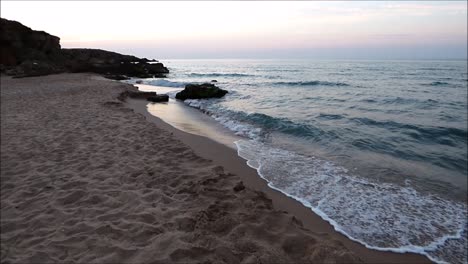 Crepúsculo-en-la-playa