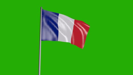 3D-Flagge-Von-Frankreich