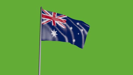 3D-Flagge-Von-Australien