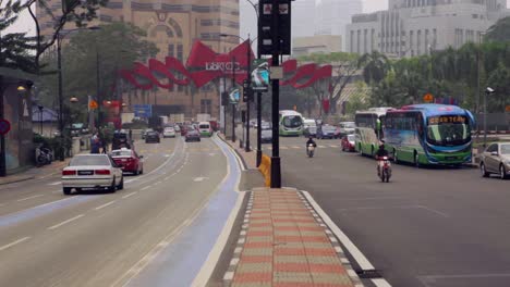 Kuala-Lumpur-Straßen-Malaysia