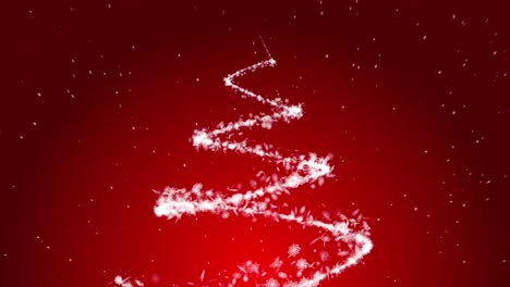 Merry-Christmas-on-Red-Background