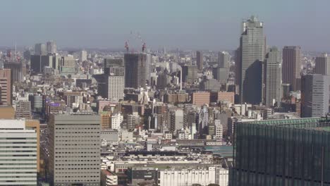 Paisaje-urbano-de-gran-altura-de-Tokio