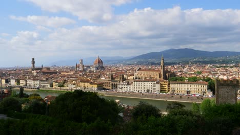 Weitwinkelaufnahme-Von-Florenz-Italien