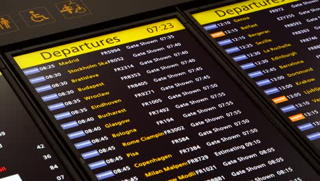 Airport-Departure-Board