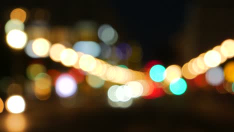 Out-of-Focus-Car-Lights-at-Night