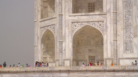 Verzierte-Bögen-Des-Taj-Mahal