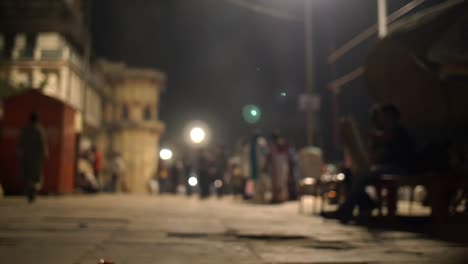 Focus-Pull-of-Indian-Street-at-Night
