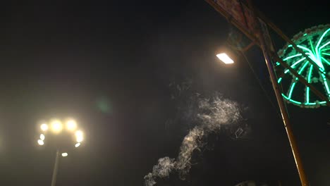 Incense-Smoke-at-Ganga-Aarti-Ceremony