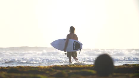 Surfer-Walking-into-the-Sea
