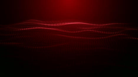 Particle-Waves-Loop-Red