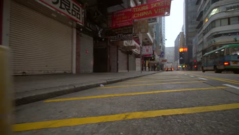 Verfolgung-Von-Müll-Auf-Der-Hong-Kong-Street