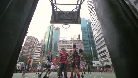 Players-on-a-Basketball-Court